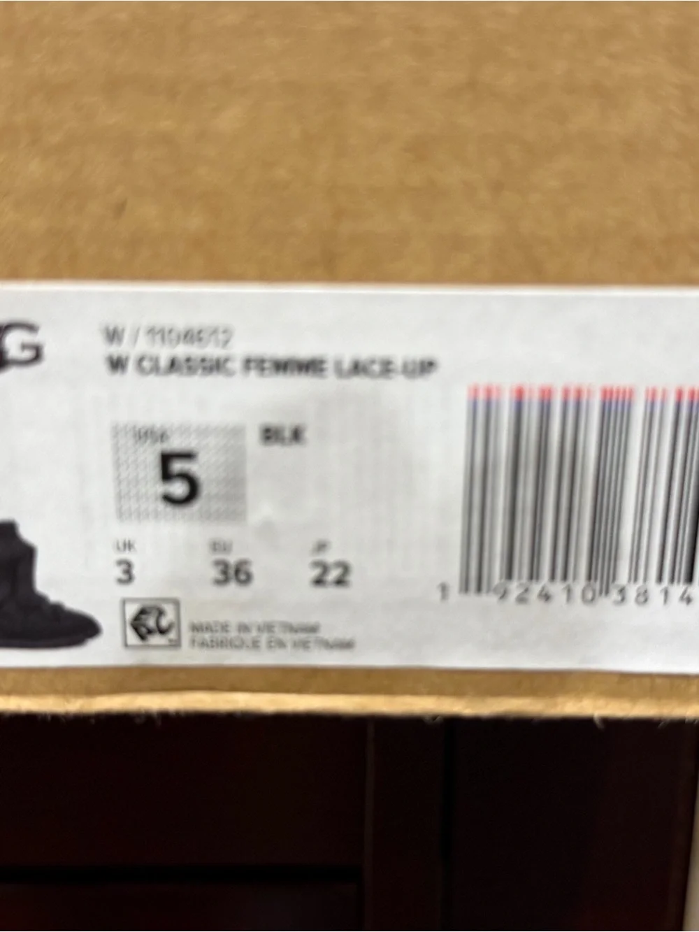 UGG warm lined